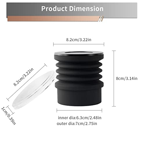  Spresso Coffee Grinder Single Dose Hopper With Silicone Bellow Air Blower Blaster For Blow Out Residual Coffee Grinds For Easily Change Coffee Beans