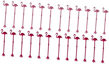  Amosfun 24 Pcs Coffee Stirrers Animal Decor Espresso Whisk Glass Stir Sticks Hawaiian Decor Espresso Mixing Spoon Stirring Rod Blender Top Hat Decorate Banquet Cake Honey Coffee Tamper Set
