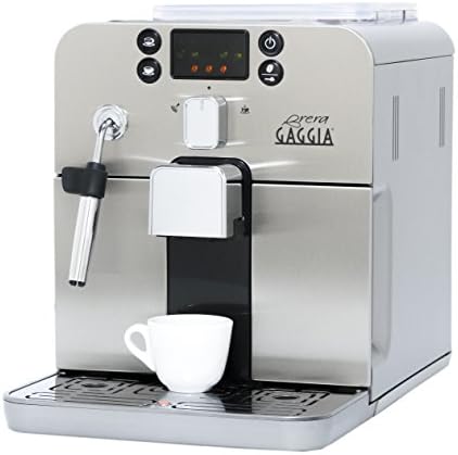 Gaggia Brera Super-Automatic Espresso Machine, Small, Black, 40 Fl Oz