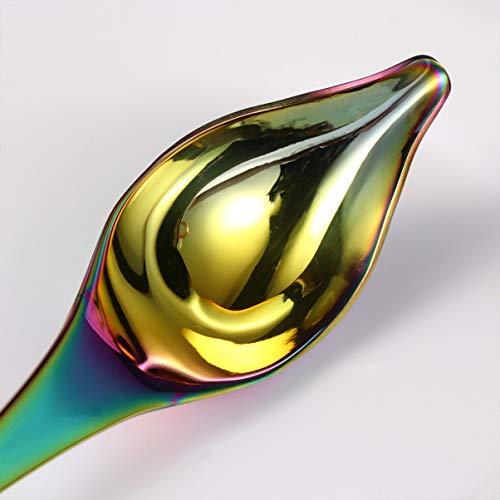  Decorating Spoon Stainless Seasoning Scoop Pointed Chocolate Spoon Precision Drawing Decorating Culinary Pencil For Cake Dessert Coffee Plate Dish Sauce