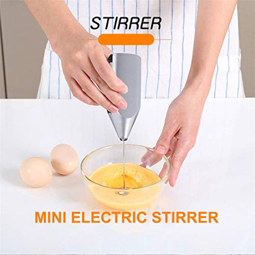  Electric Egg Beater Milk Frother Handdheld Electric Mixers For Coffee, Cappuccino, Lattes, Hot Chocolate, Kitchen Utensils
