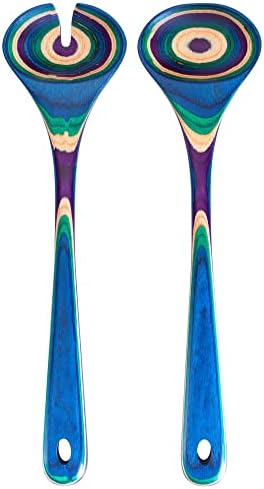  Ique Mumbai Collection 8" Spreading Knife In Colored Birch Wood