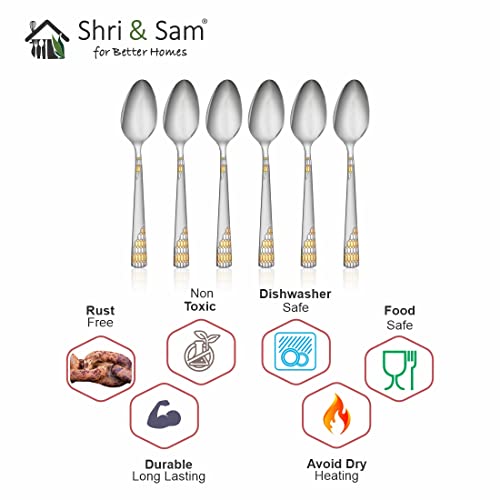  Tainless Steel Lavish Coffee Spoon,6 Pieces