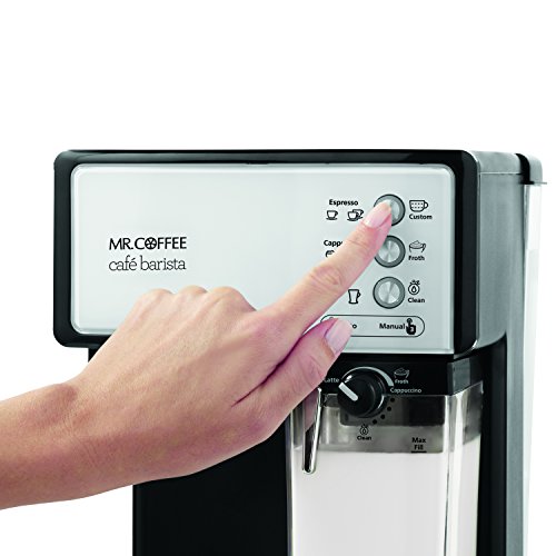 Mr. Coffee® BVMC-ECMP1102 Cafe Barista Espresso Maker Machine, White