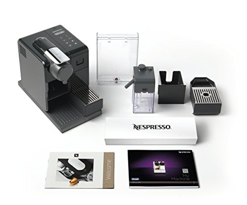 Nespresso Lattissima Touch Espresso Machine With Milk Frother By De'Longhi, Washed Black