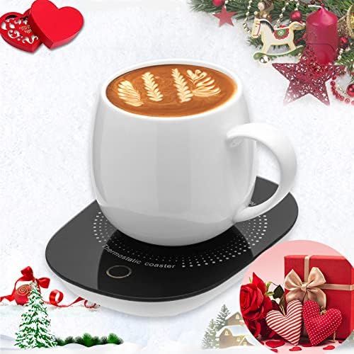  Coffee Mug Warmer For Desk With Auto Shut Off, Coffee Cup Warmer For Desk Office Home-Birthday Coffee Gifts