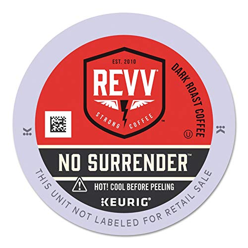  EVV No Surrender, Single-Serve Keurig K-Cup Pods, Dark Roast Coffee, 96 Count