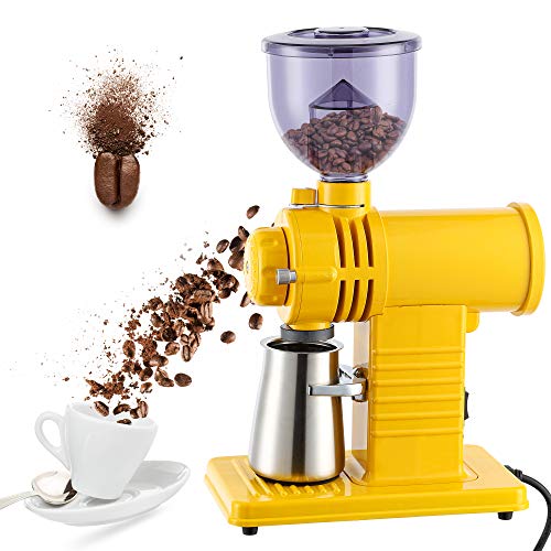  Electric Burr Coffee Grinder For Coarse Ground Coffee Ghost Teeth Burr Mill With 10 Coarse Grind Settings Coffee Bean Grinder For Drip Coffee And Percolator Coffee With Cleaning Brush 110V