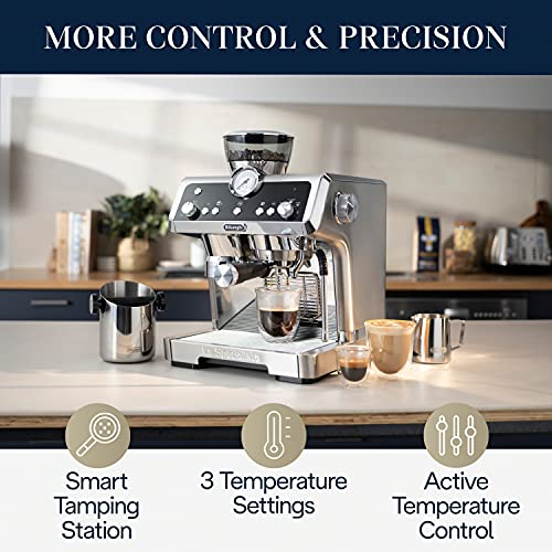 De'Longhi EC9355M La Specialista Prestigio Espresso Machine , 1.3L, Stainless Steel