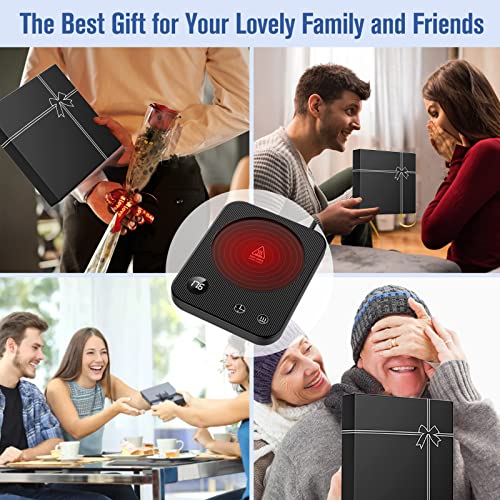  Offee Mug Warmer With Auto-Off Timer, Coffee Warmer For Desk With Auto ON/OFF, Waterproof Coffee Cup Warmer With 3-Temp Settings, Mug Warmer With Digital Display, Thoughtful Gift For Friends & Family