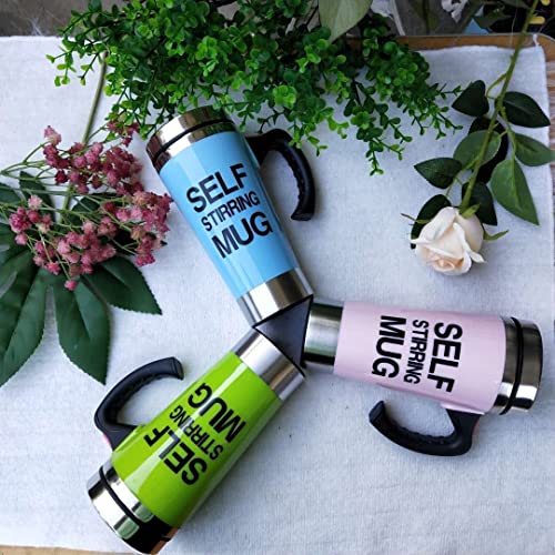  Self Stirring Mug Stainless Steel Automatic Mixing Cup Lazy Smart Mixer For Blender Cup For Coffee Milk Protein Powder Office