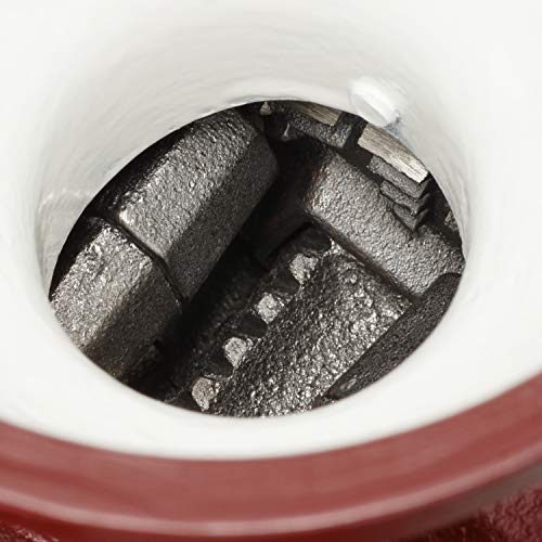 Kalita Coffee Mill, Cast Hand Grinding, Manual Diamond Mill, Red, N #42137 Antique Coffee Grinder, Adjustable Grinder, With Lid, Coffee Shop, Cafe