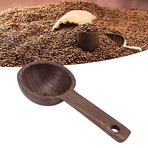  Coffee Spoon, Wooden Tablespoon Measuring Spoon Walnut Teaspoon Coffee Accessories For Coffee Tea Sugar Dlour Spices(1 Pc)