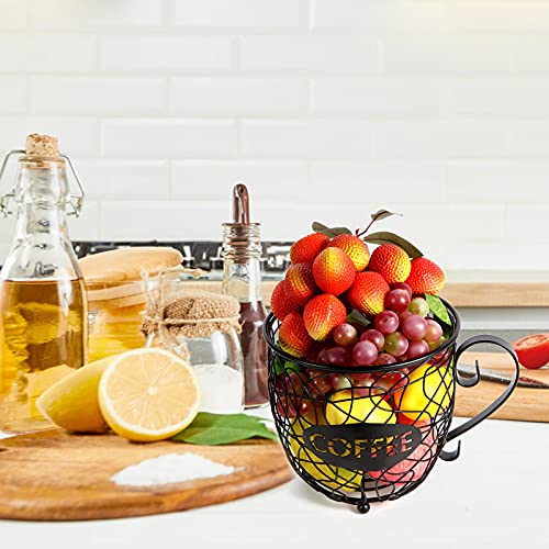  Coffee Pod Holder, Large Capacity Coffee Pod Bin Organizer, K Cup Storage Basket