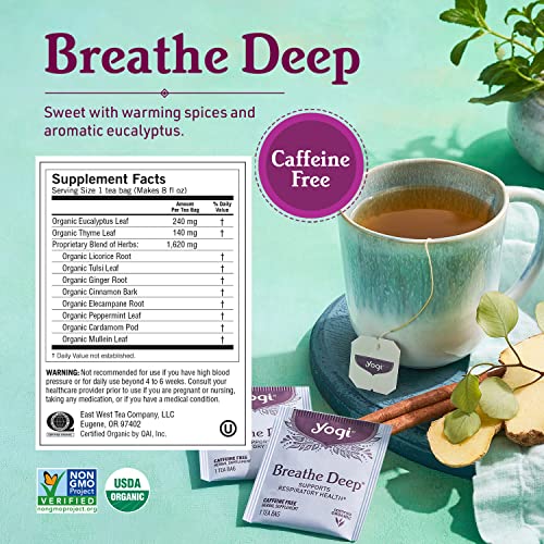 Tea - Get Well Variety Pack Sampler (6 Pack) - Herbal Teas For Cold And Flu Symptom Support - Caffeine Free - 96 Organic Herbal Tea Bags