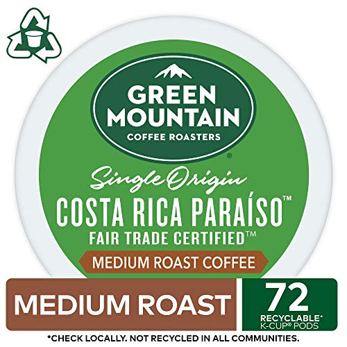  Ca Paraiso, Single-Serve Keurig K-Cup Pods, Medium Roast Coffee Pods, 12 Count (Pack Of 6)