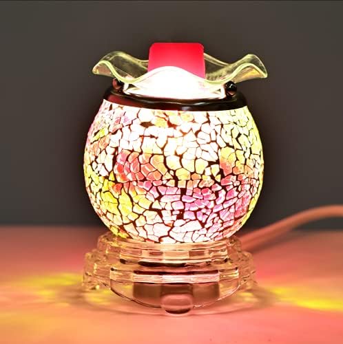  Candle Warmer Mug Warmer On Desk Heating, Electric Warmer For Home & Office (White)