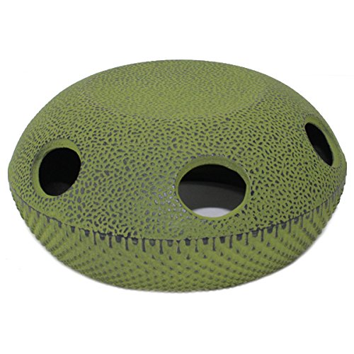  Green Hobnail Small Dot Japanese Cast Iron Tetsubin Teapot Candle Warmer(F15364-1)~ We Pay Your Sales Tax