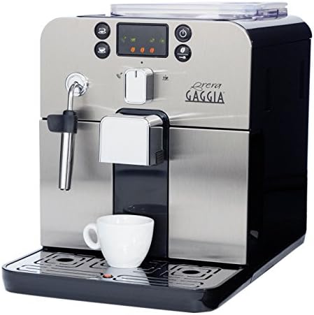 Gaggia Brera Super-Automatic Espresso Machine, Small, Black, 40 Fl Oz