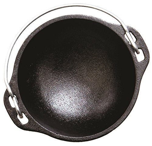 Lodge Country Kettle, Cast Iron, 1 Pint, Black