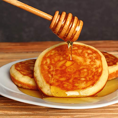  51 PCS Honey Dipper, 3 Inch Mini Wooden Honeycomb Sticks, Small Honey Stirrer Stick, Honey Sticks For Honey Jar Dispense Drizzle Honey And Wedding Party Favors Gift