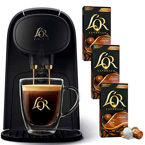  Barista System Coffee And Espresso Machine With 30 Caramel Espresso Pods