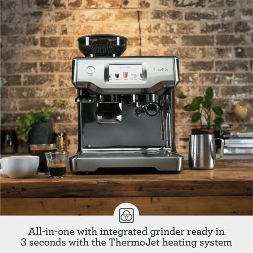 Breville Barista Touch Espresso Machine, 67 Fluid Ounces, Brushed Stainless Steel, BES880BSS