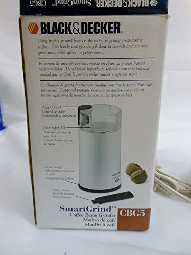 Black & Decker CBG5 SmartGrind Blade Grinder ( CBG-5 )