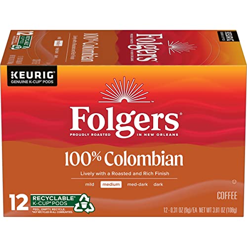  Folgers Breakfast Blend Mild Roast Coffee, 128 Keurig K-Cup Pods