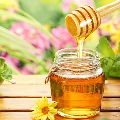  3 Inch Mini Wooden Honey Dipper Sticks,honey Jar Dispense Drizzle Honey And Wedding Party Favors.(Pack Of 65)