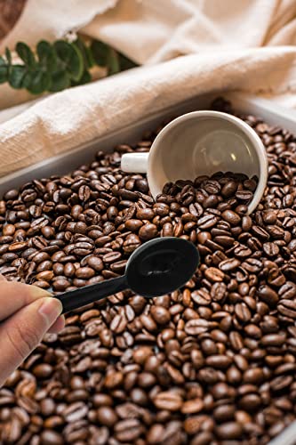  6 Pcs Plastic Coffee Measuring Spoons Tablespoon Coffee Scoop Short Handle Scoops For Coffee Spices Tea Sugar