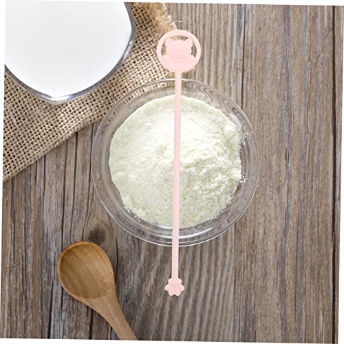  Healifty Milk Mixing Coffee Mixer Coffee Tamper Set Silicone Stirring Beverage Stirring Stainless Steel Mixing Mixing Stirrer Stirring Sticks Coffee Stirring