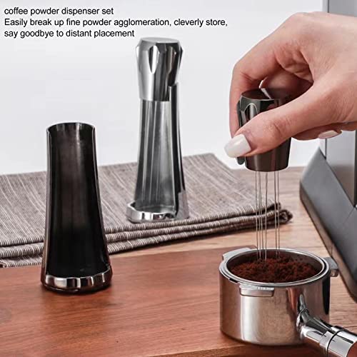  Coffee Powder Stirring Tool, Blend Evenly Improve Consistency Eliminate Clumps Coffee Stirrer Practical For Cafe(Grey)