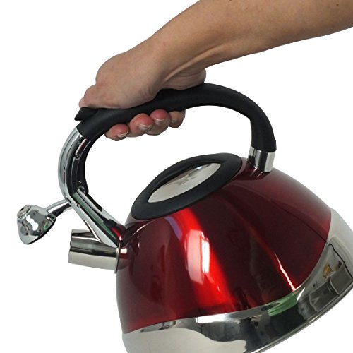  "Varus Kettle, Stainless Steel, Red, 3.0 Litre