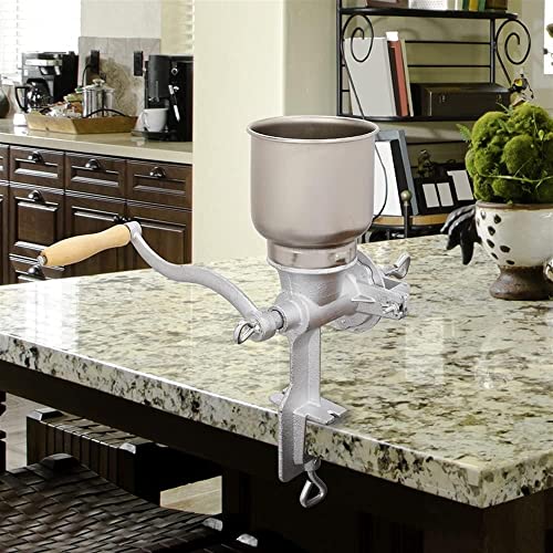 GENERIC Hand Crank Manual Corn Grain Grinder For Wheat Grains Coffee Nut Mill Home Use