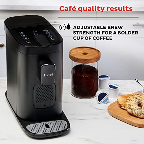  D, 2-in-1 Espresso, K-Cup Pod And Ground Coffee Maker, From The Makers Of Instant Pot With Removable 68oz Water Reservoir, Bold Setting, Brew 8, 10, And 12oz K-cup And 2, 4, And 6oz Espresso