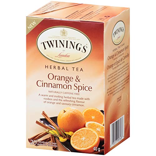 Twinings Orange Cinnamon Spice Tea 20 Bags (Case Of 6)