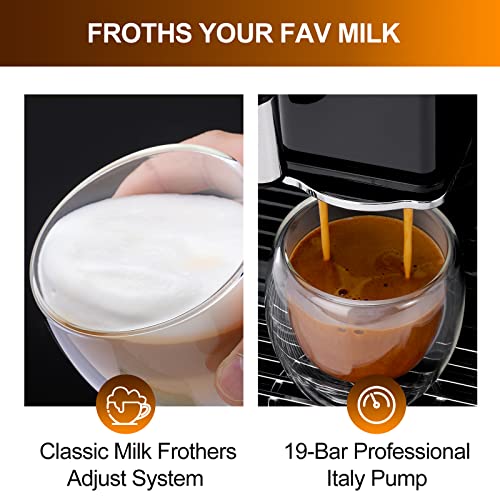  WS-203 Super-automatic Espresso Coffee Machine With Smart Touch Screen For Brewing 16 Coffee Drinks