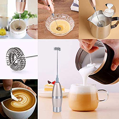  Electric Milk Coffee Drink Mixer,Handheld Electric Milk Frother Foam Maker Whisk Coffee Mixer Stirrer Egg Beater Milk Frother Handheld Get Froth