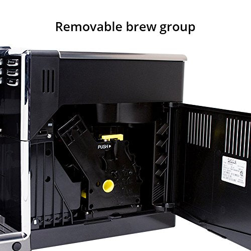  Gaggia Anima Coffee And Espresso Machine, Includes Steam Wand For Manual Frothing For Lattes And Cappuccinos With Programmable Options,Black