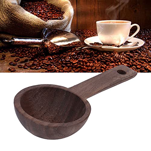  Coffee Spoon, Wooden Tablespoon Measuring Spoon Walnut Teaspoon Coffee Accessories For Coffee Tea Sugar Dlour Spices(1 Pc)