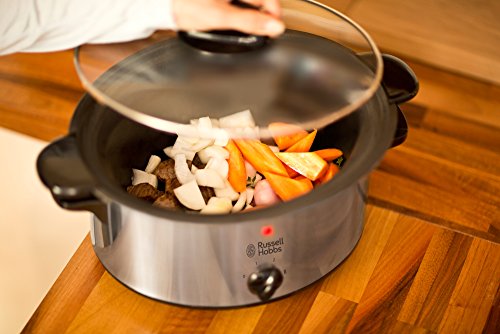 Russell Hobbs 22740-56 - Slow Cookers (Black, Silver, Glass, Stainless Steel)