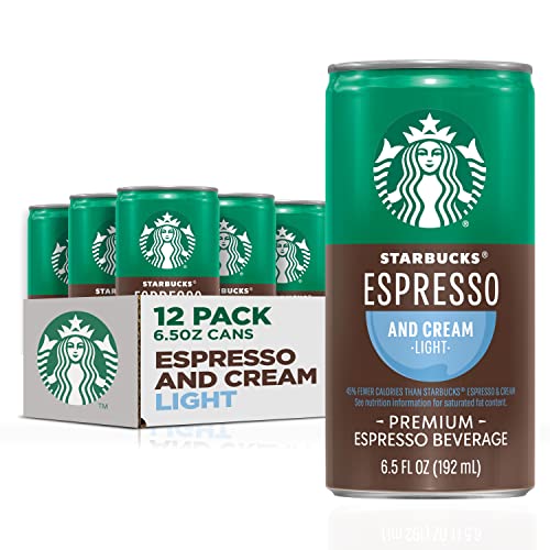  Dy To Drink Coffee, Espresso & Cream Light , 6.5oz Cans (12 Pack) (Packaging May Vary)