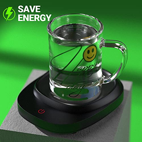  Coffee Mug Warmer Cup Warmer For Office Desk Use, Electric Beverage Warmer With 3 Temperature Settings,Coffee Warmer Plate For Cocoa Tea Water Milk With Auto Shut Off After 4 Hours(No Mug)