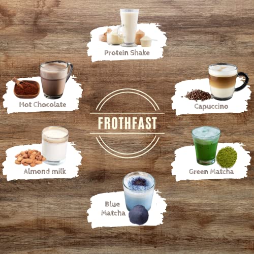 : Frother, Frother For Coffee, Milk Frother, Foamer For Cappuccino, Frappe, Chocolate Cold And Hot, Matcha, Frother Handheld, Electric Whisk, Mini Whisk, Coffee Frother Handheld, Milk Whisk.