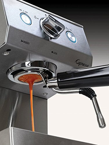  Cafe Pro Espresso Maker, 42 Oz, Silver