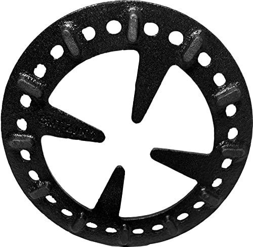  MCAMPAS 2 Packs Cast Iron Gas Stove Cooker Ring Reducer For Gas Stovetop Espresso Maker,Coffee Moka Pot