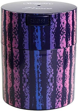  The Ultimate Vacuum Sealed Coffee Airtight Container, 1/2-Pound, Black