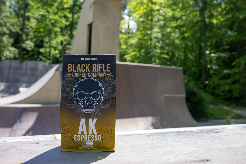  , AK-47 Espresso,100% Arabica Coffee,Colombian Supremo Roasted Dark, Whole Bean 12 Oz Bag