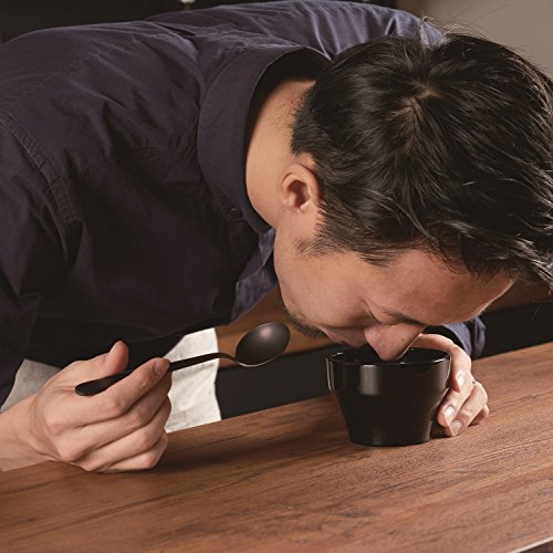 Hario KCS-1-MB Cupping Spoon, Black, 16.6 Cm
